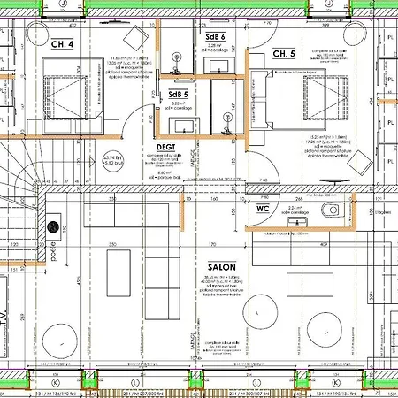 Nouveau 14 Personnes - Apy Un Grand Familial Avec Jacuzzi, Terrasse, 6 Chambres, Wifi, Balcon Σαλέ *