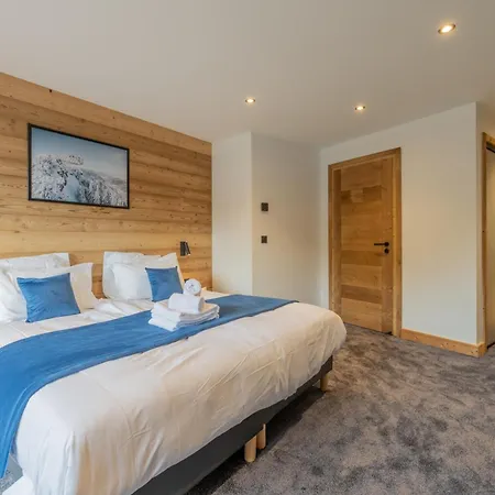 Apy - Grand Neuf Avec Terrasse, 6 En-suite , Wifi, Balcon, Etc * Les Gets
