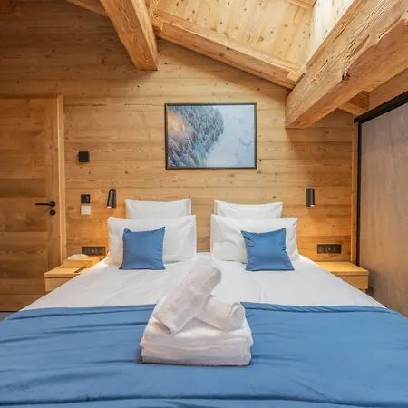 Chalet Apy - Grand Neuf Avec Terrasse, 6 En-suite , Wifi, Balcon, Etc