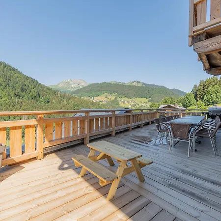 Apy - Grand Neuf Avec Terrasse, 6 En-suite , Wifi, Balcon, Etc * Les Gets