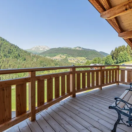 Chalet Apy - Grand Neuf Avec Terrasse, 6 En-suite , Wifi, Balcon, Etc *